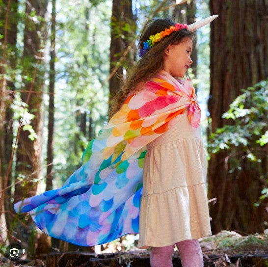 Rainbow Unicorn Playsilk