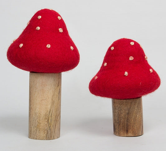 Toadstool Set - 2pc