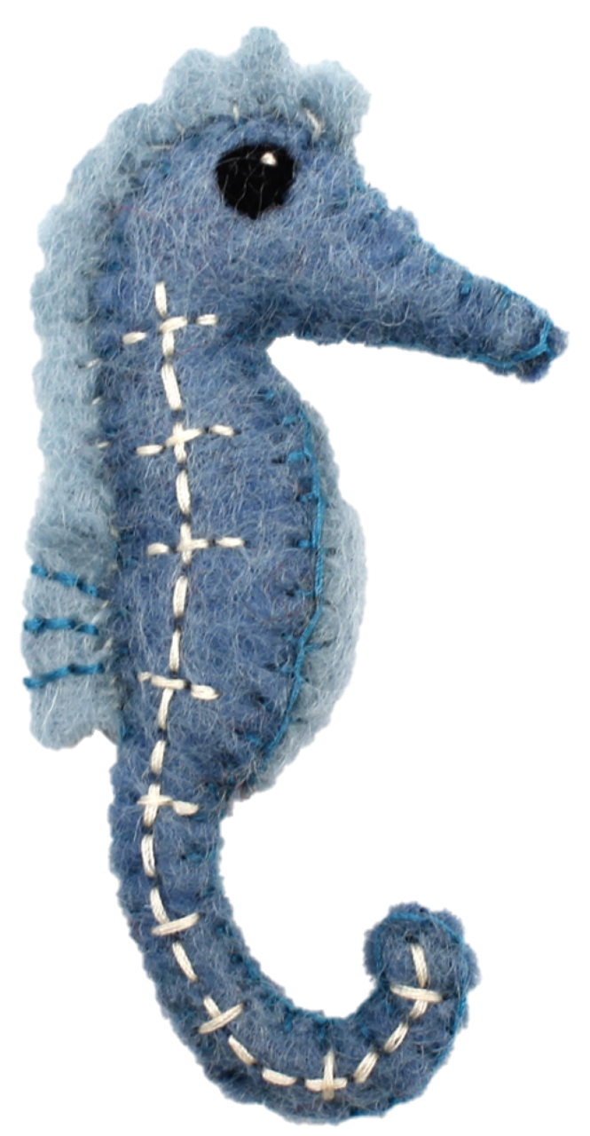 Felt Sea Horses/2pc