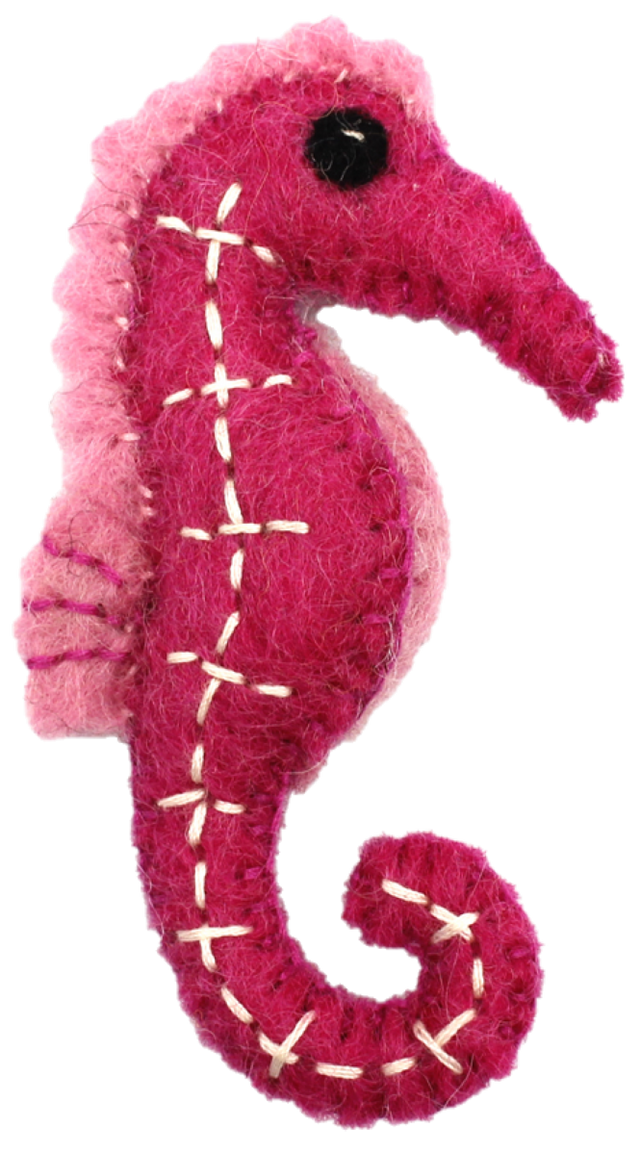 Felt Sea Horses/2pc