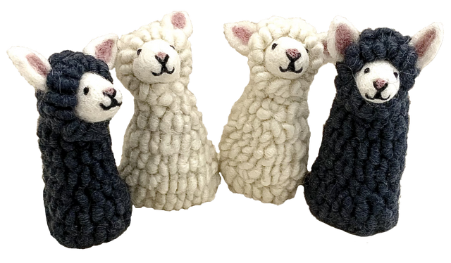 Sheep Family Finger Puppets(4pc)