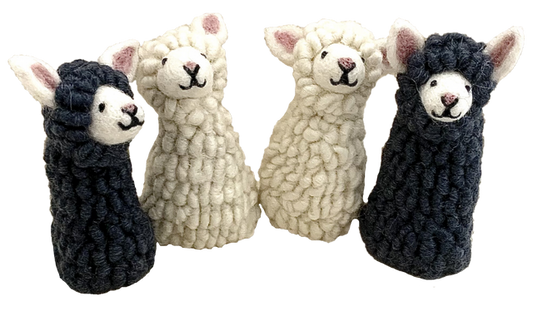 Sheep Family Finger Puppets(4pc)