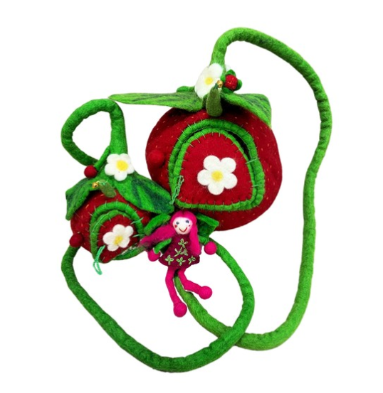 Strawberry Fairy Super Pod - includes 1 small fairy