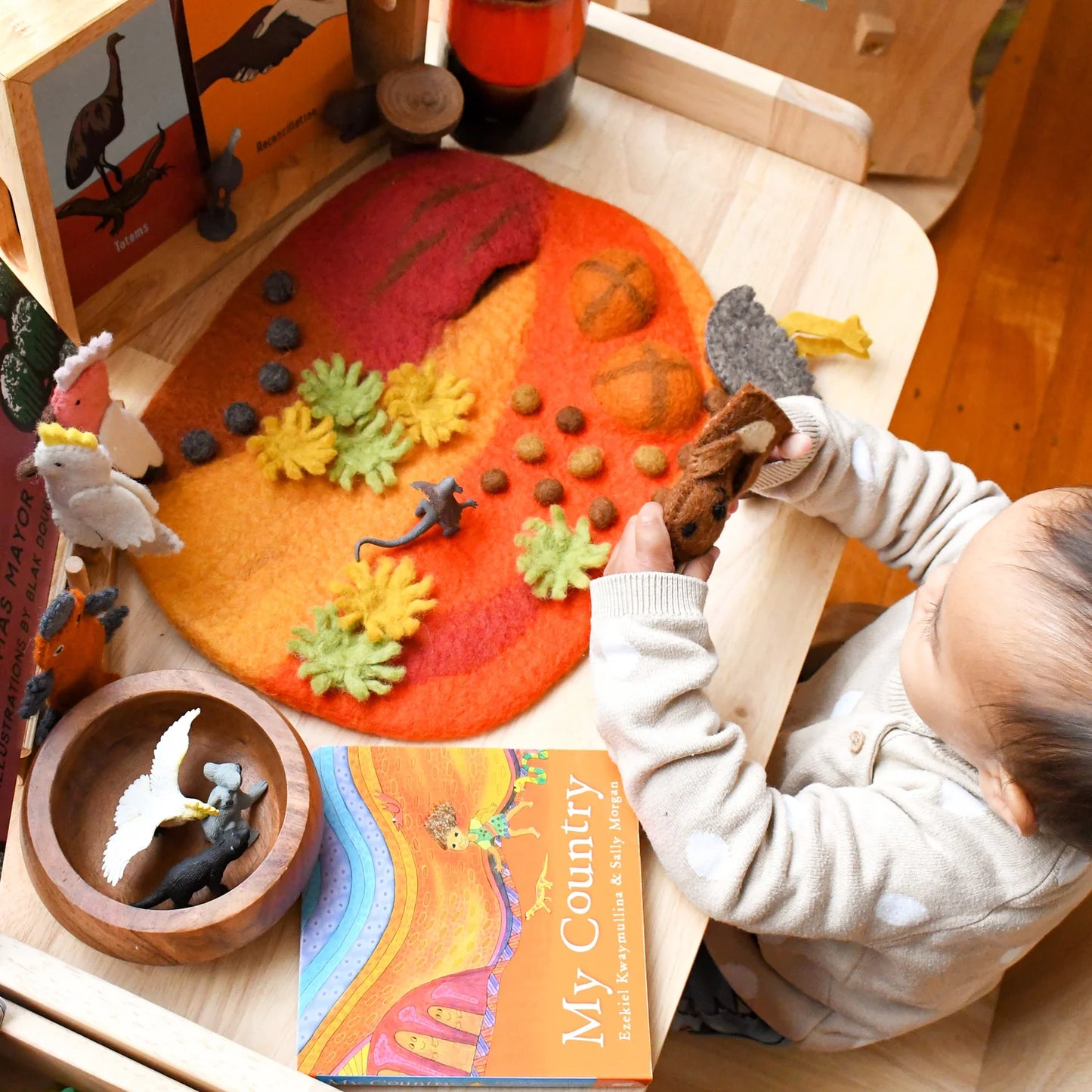 Australian Outback Desert Play Mat - Small