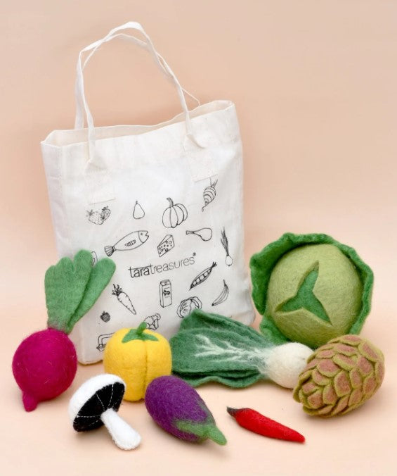 Play Foods - Vegetables (Bag included)