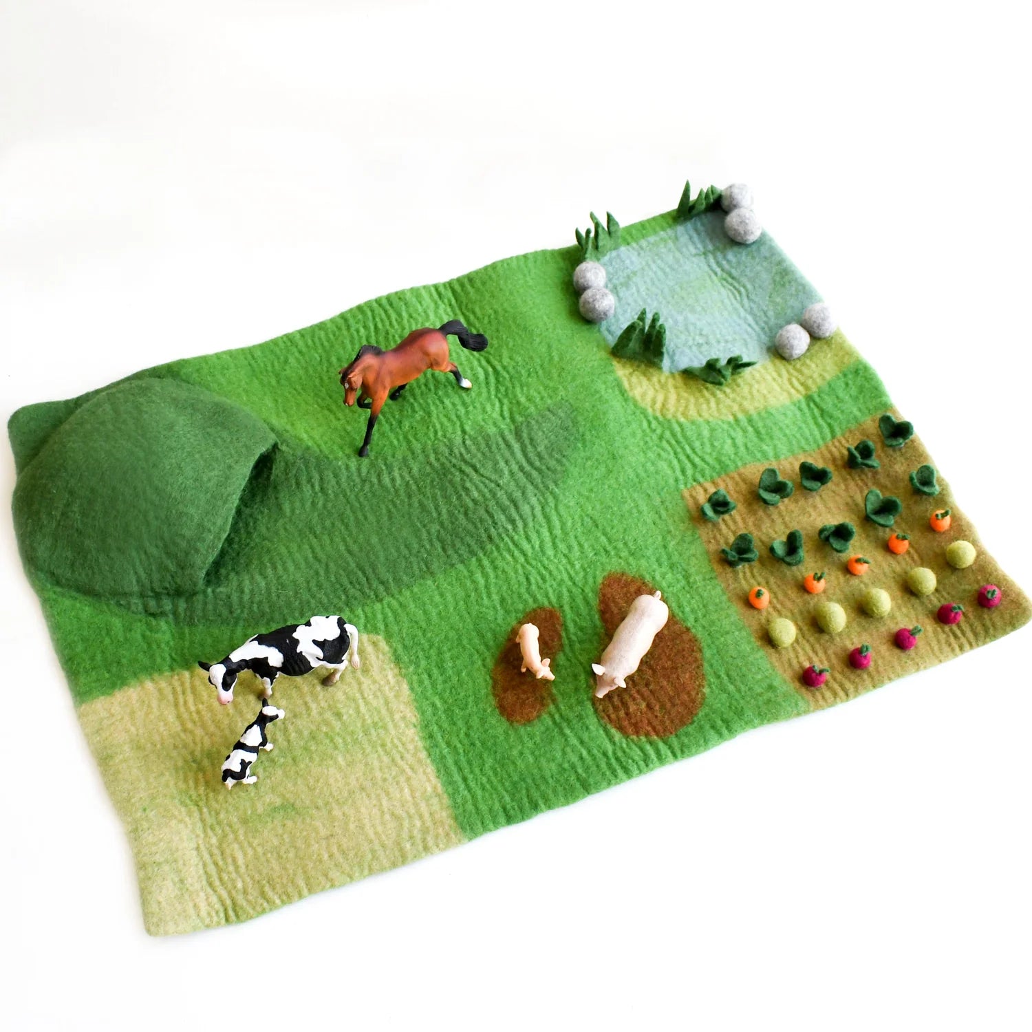 Farm Play Mat Large - Felt