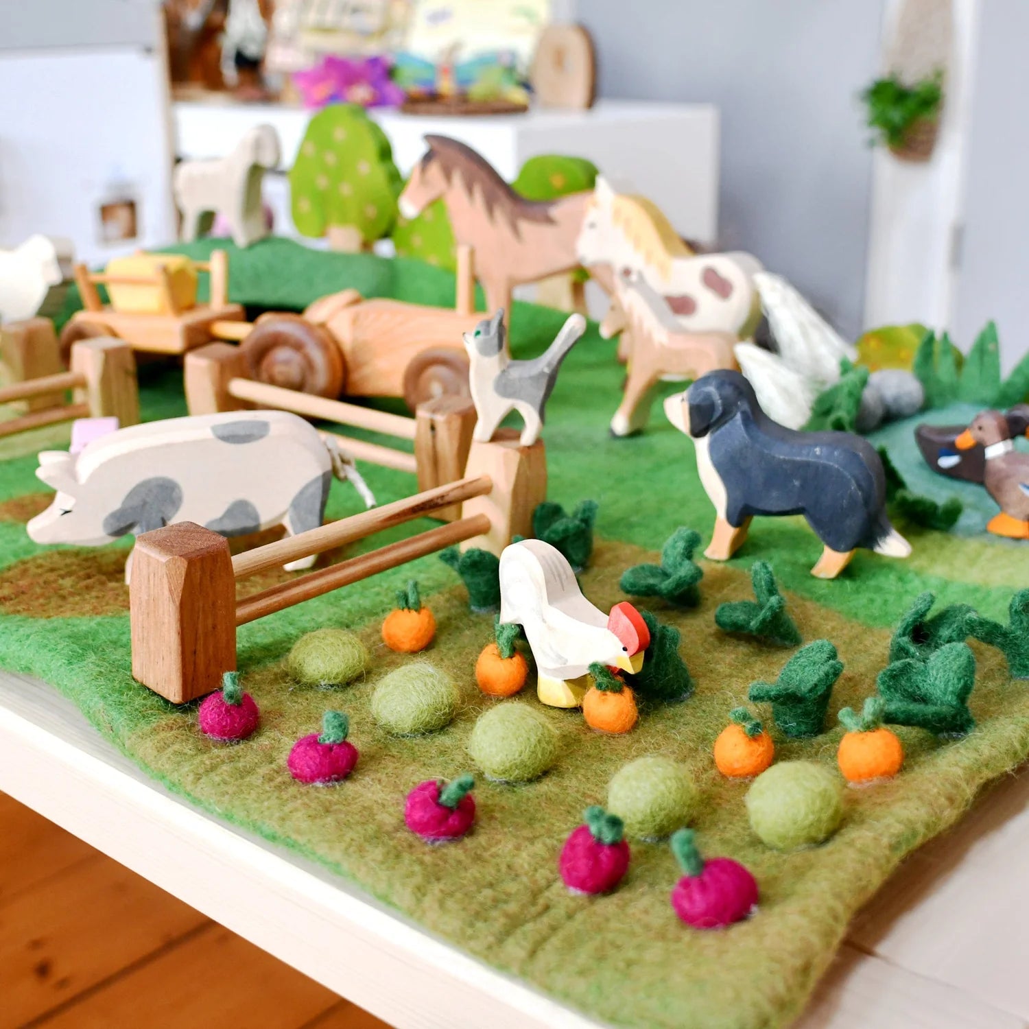 Farm Play Mat Large - Felt