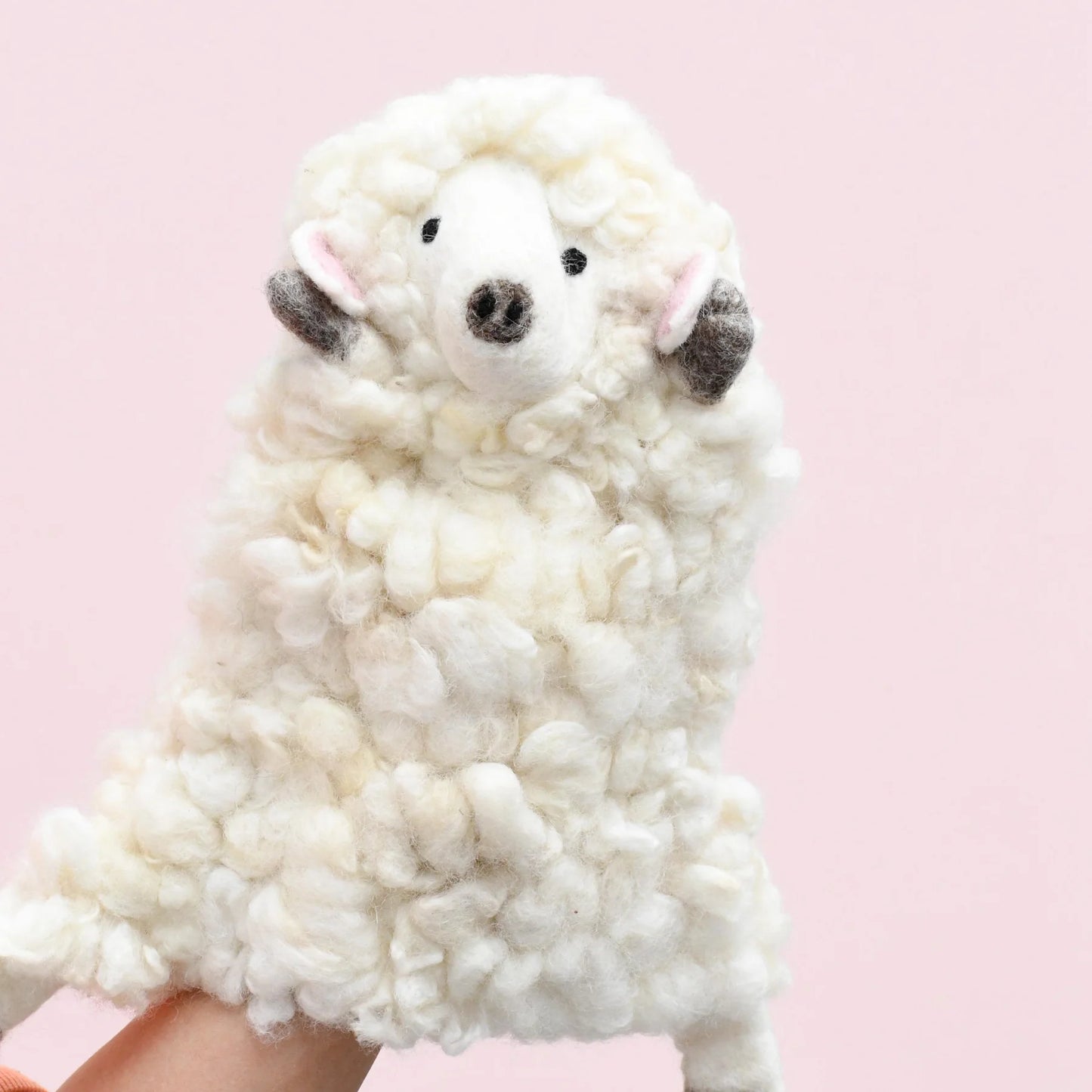 Fluffy Lamb - Hand Puppet