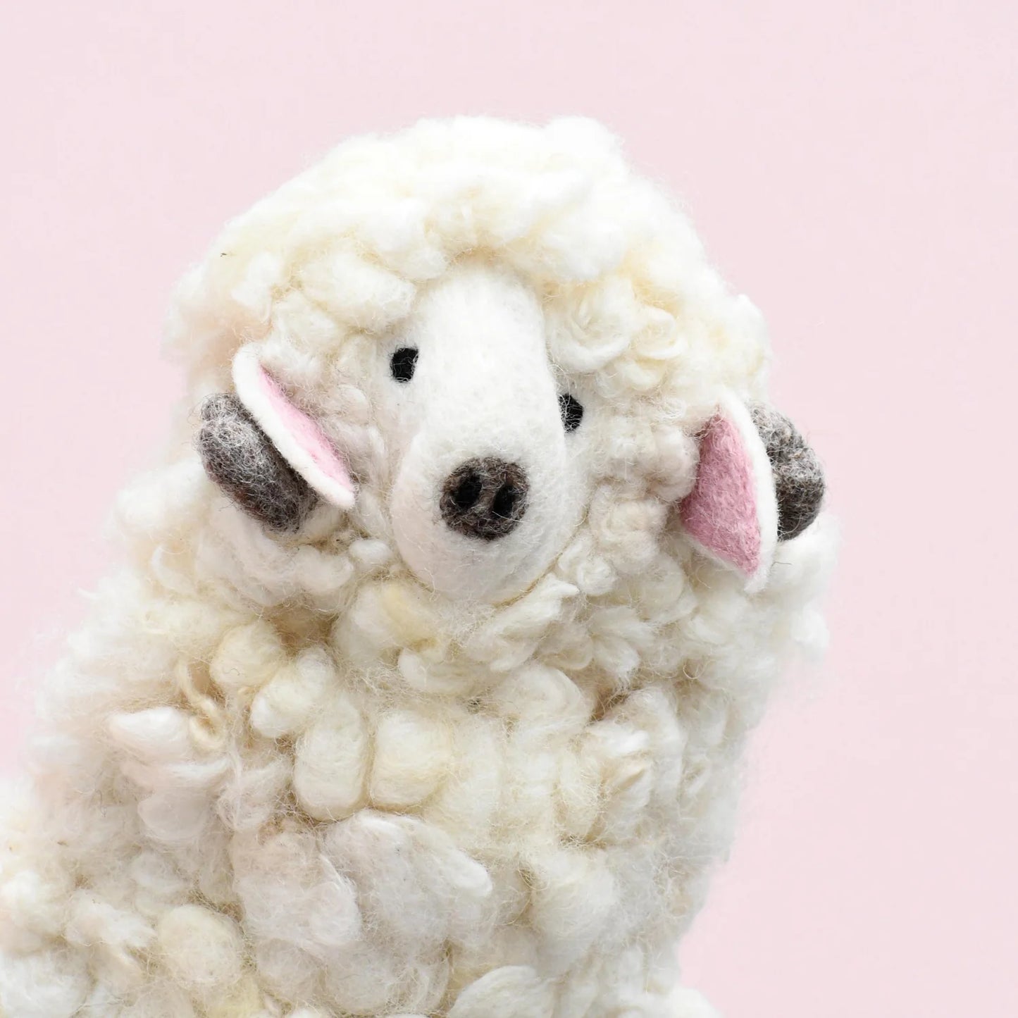 Fluffy Lamb - Hand Puppet