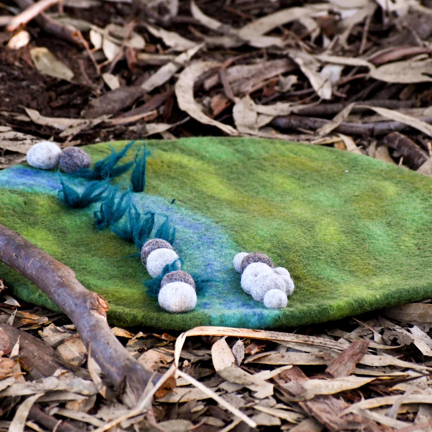 River Round Play Mat - Felt