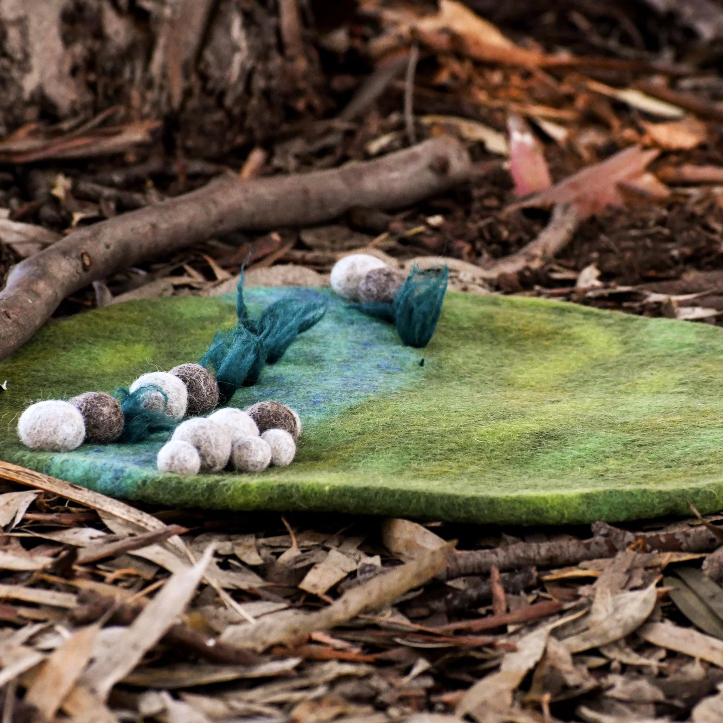 River Round Play Mat - Felt