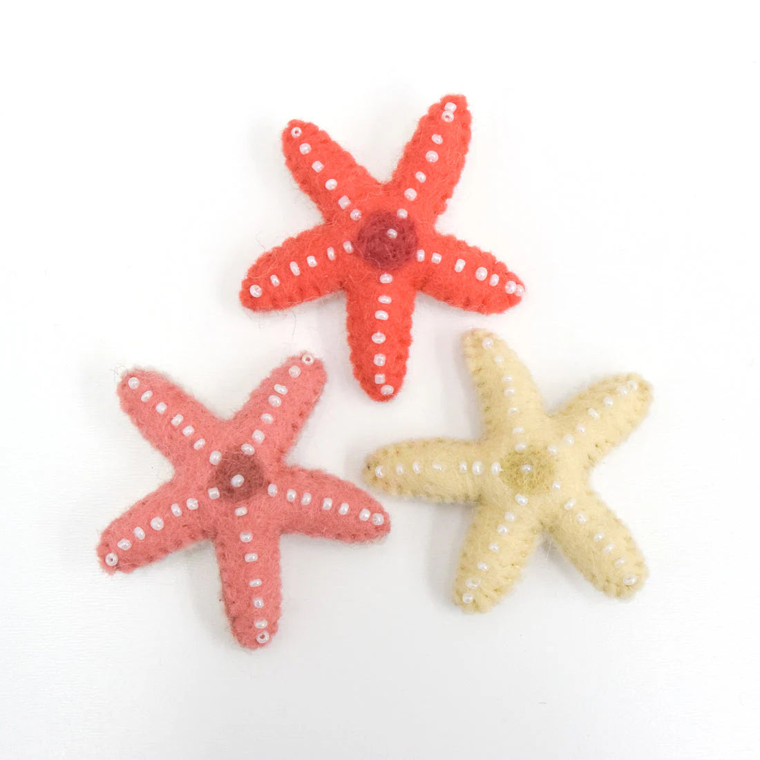 Starfish - Set of 3 - Felt