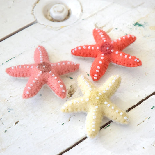 Starfish - Set of 3 - Felt