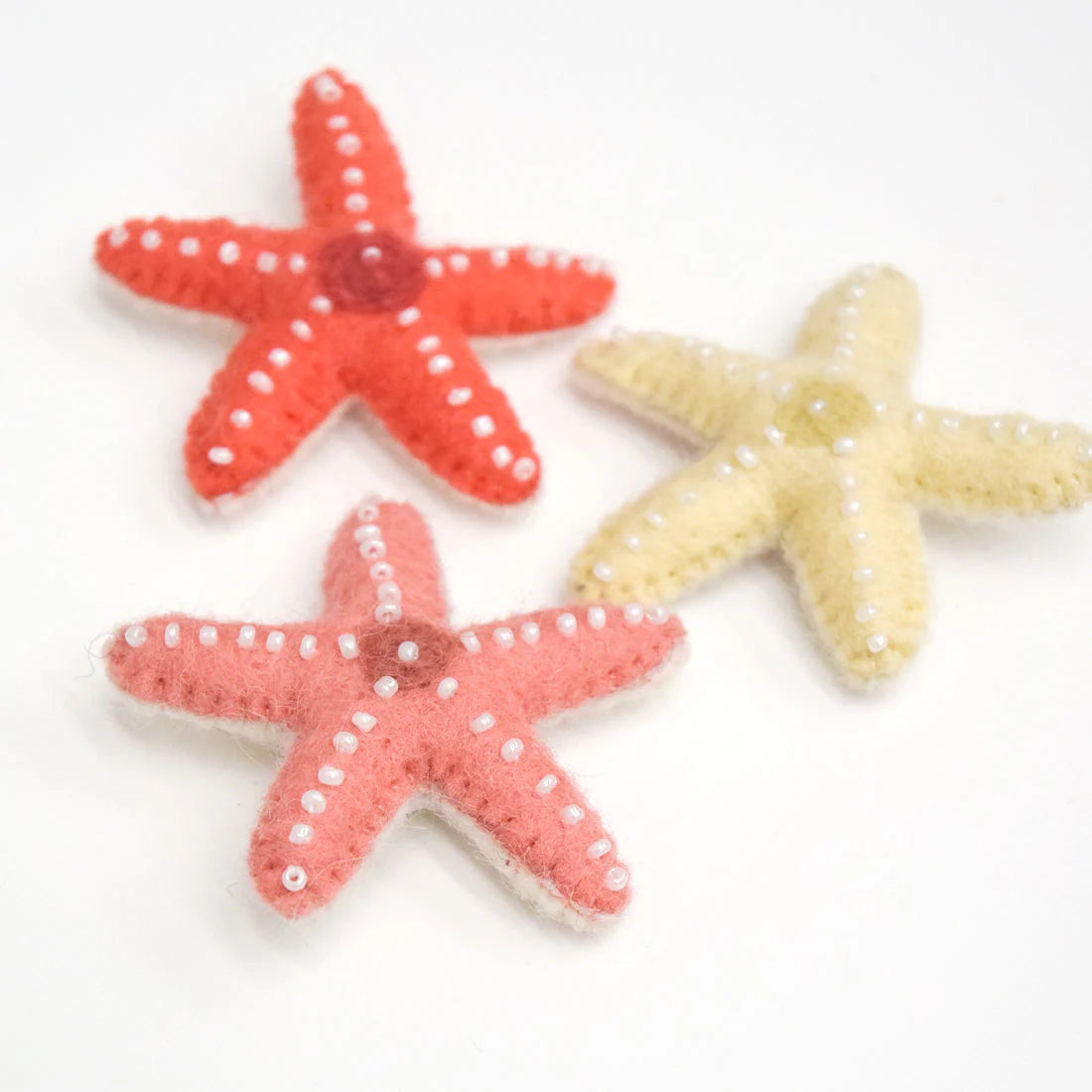 Starfish - Set of 3 - Felt