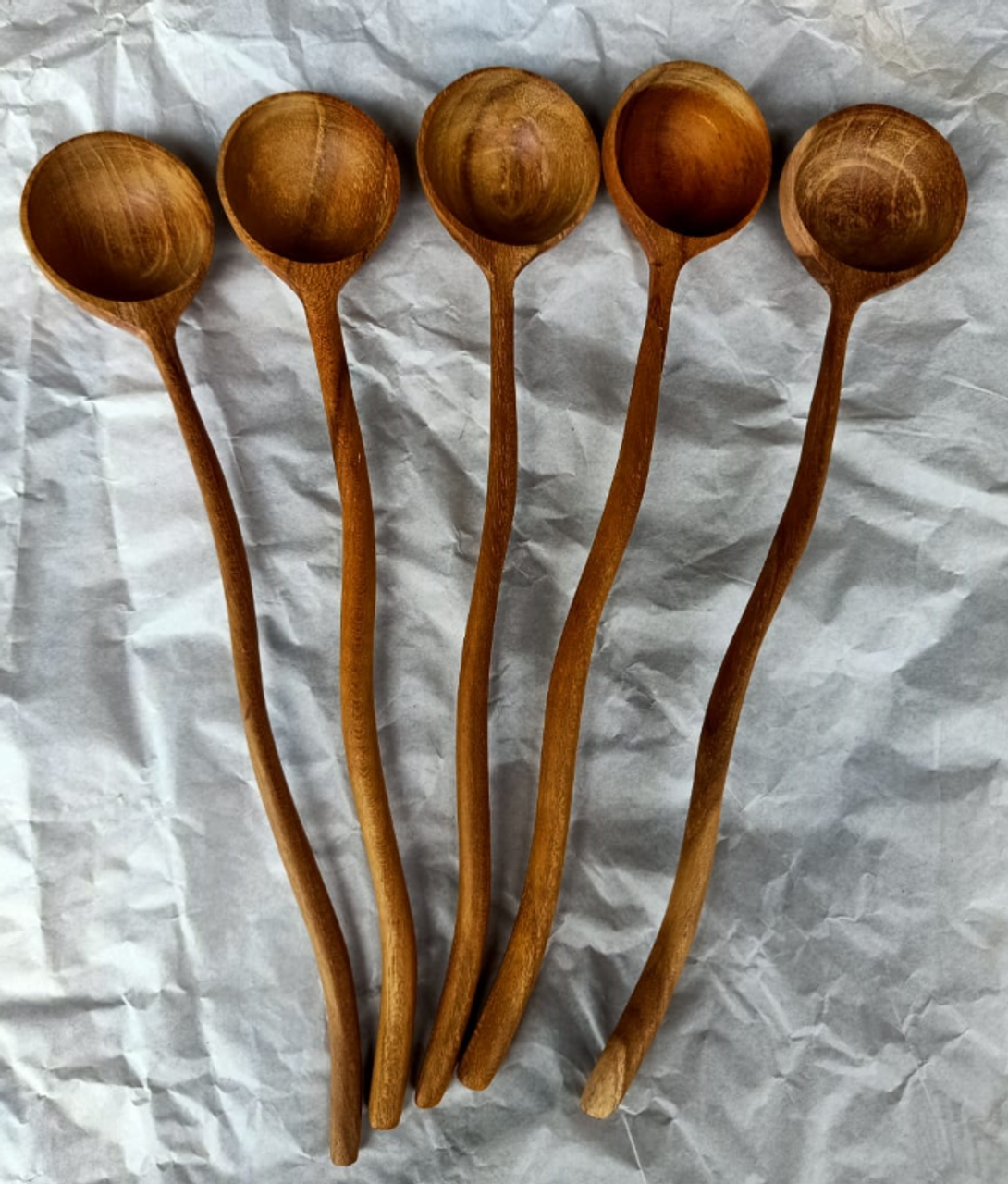 Teak Mini Ladles -1pc