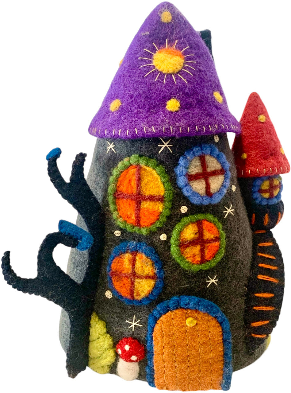 Wizard House & Owl (Felt)