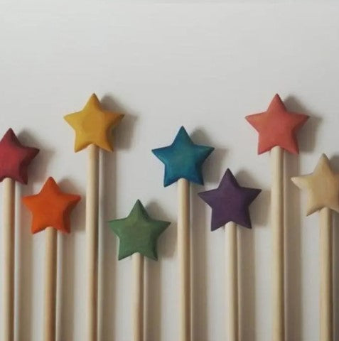 Wooden Star Wand