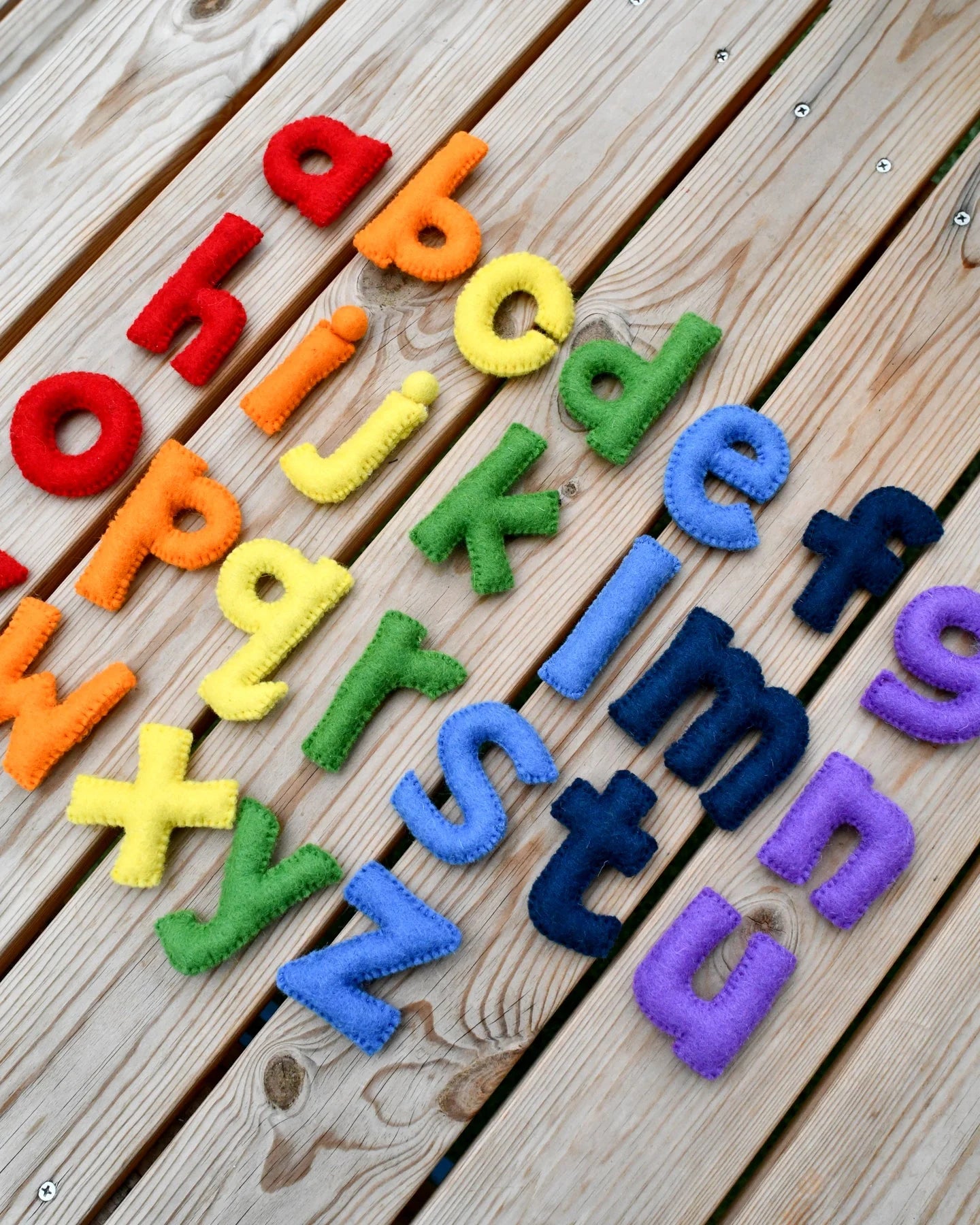 abc Lower Case Felt