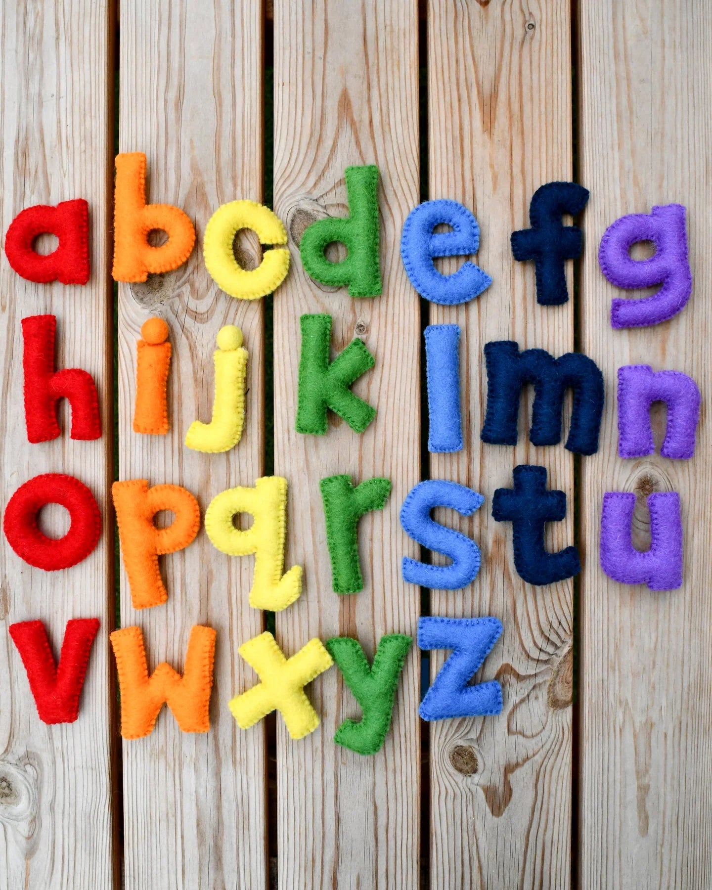 abc Lower Case Felt